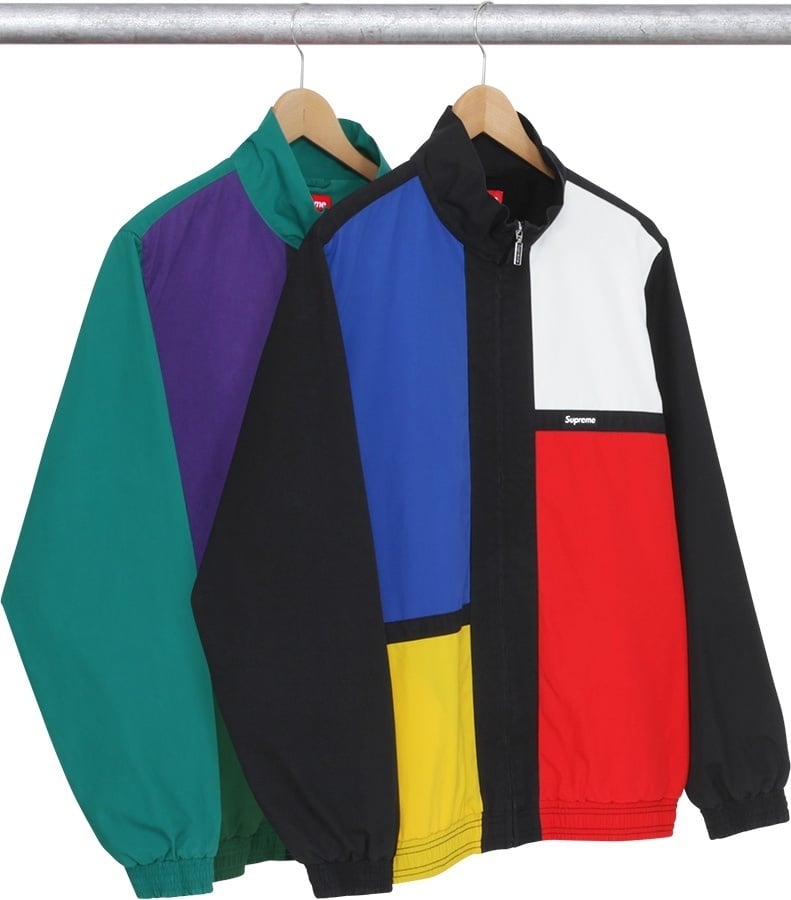 Color Blocked Track Jacket
